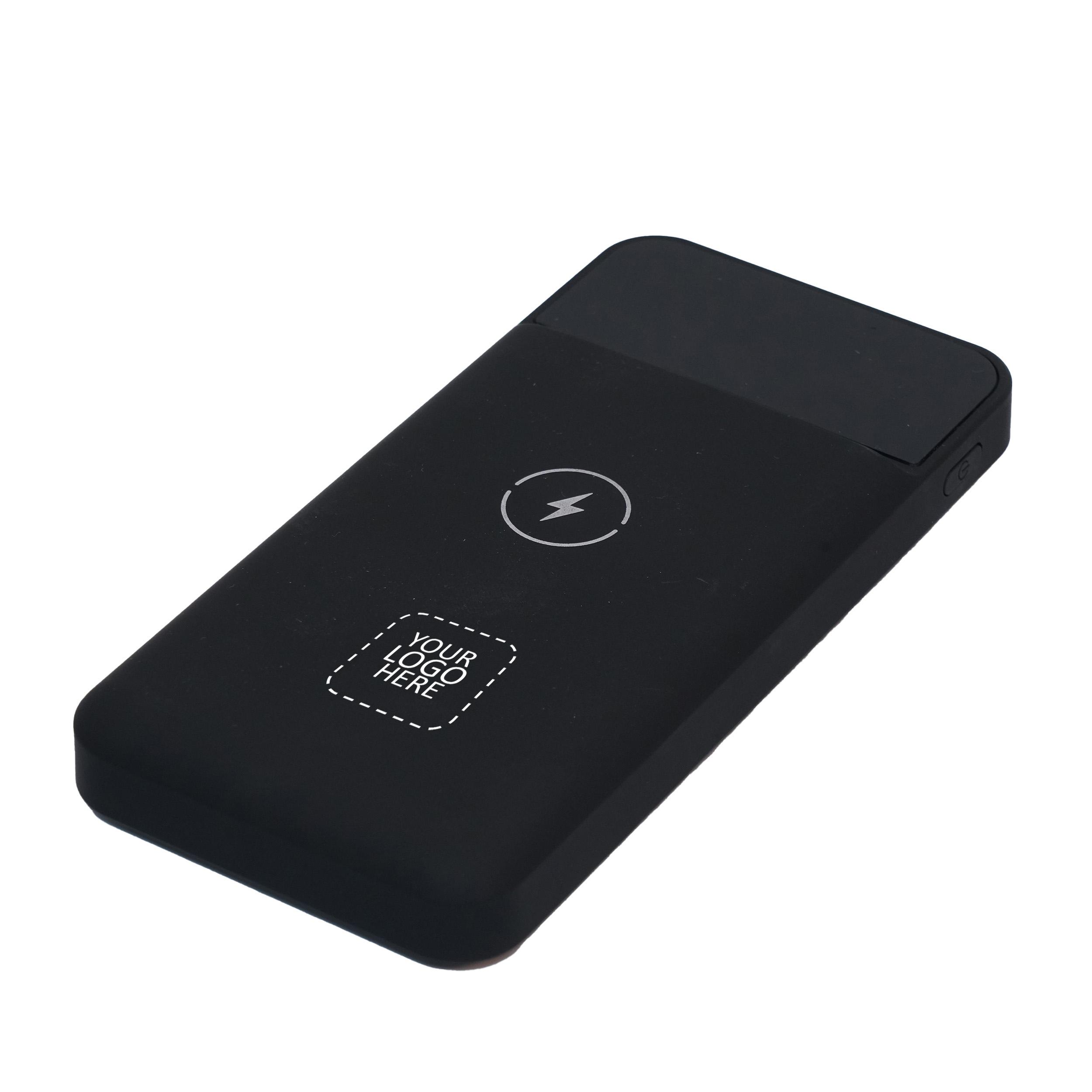 Portable Wireless Powerbank with Logo